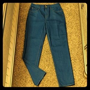 BDG Girlfriend High-Rise Jeans (Cornflower Blue)